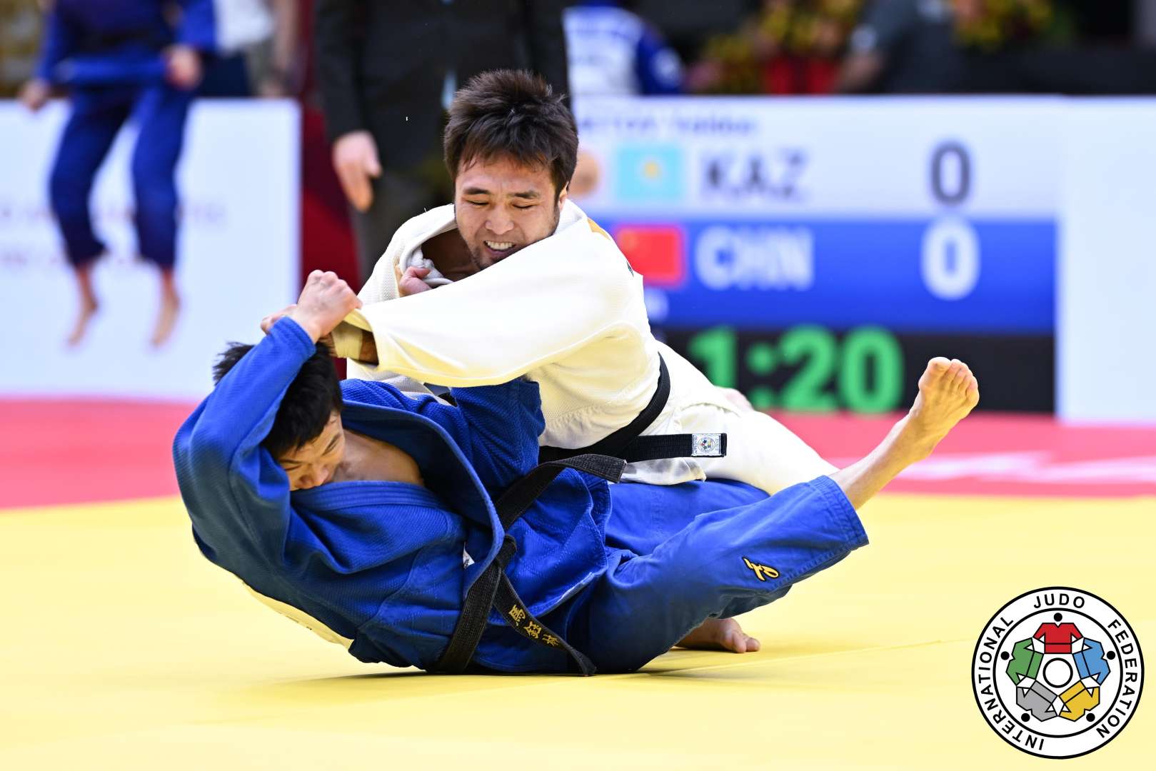 Қазақстандық қос палуан Grand Slam турнирінің қола жүлдесі үшін күреседі