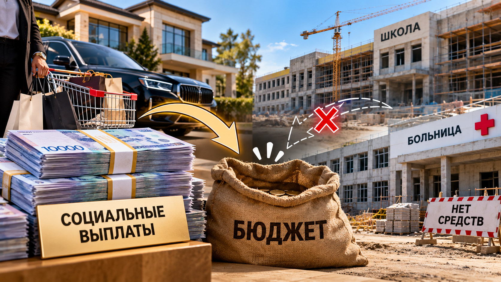 &laquo;Задабривание граждан&raquo; привело к дефициту школ и больниц &mdash; Токаев заявил о просчетах соцполитики