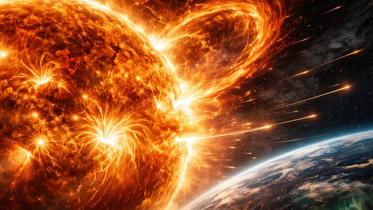 Магнитная буря 27 февраля 2026: ждать ли новый удар Солнца и солнечный шторм 