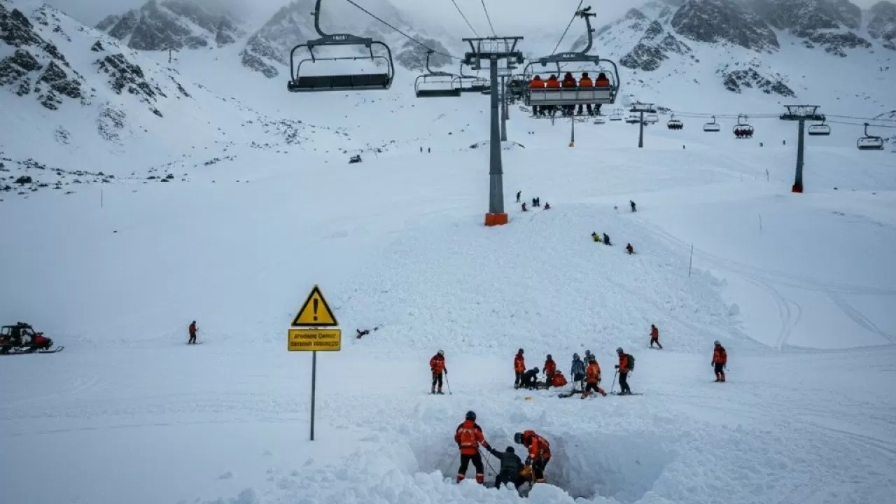 Катание на подготовленной трассе едва не стоило туристу жизни 