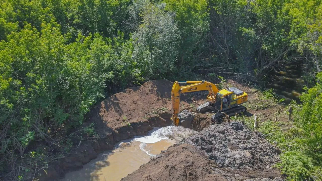 Казахстанские каналы очищают рекордными темпами 