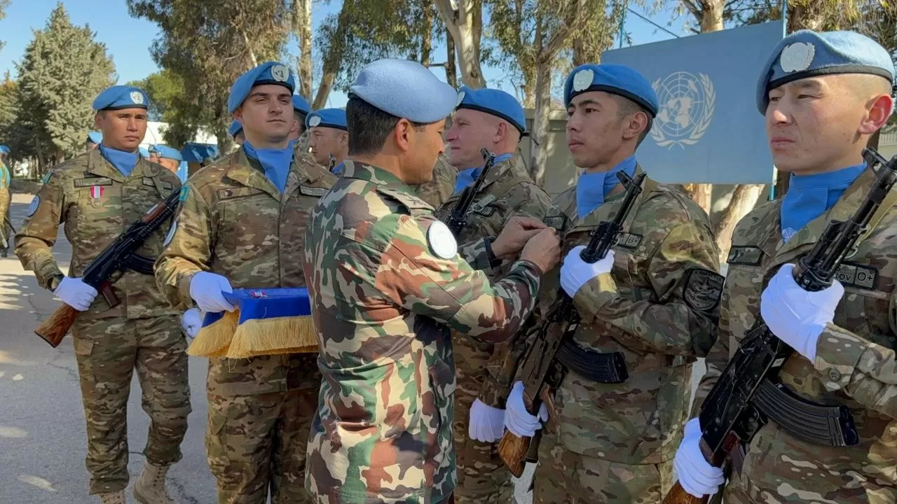 Медали под обстрелами: за что казахстанские миротворцы удостоены наград ООН