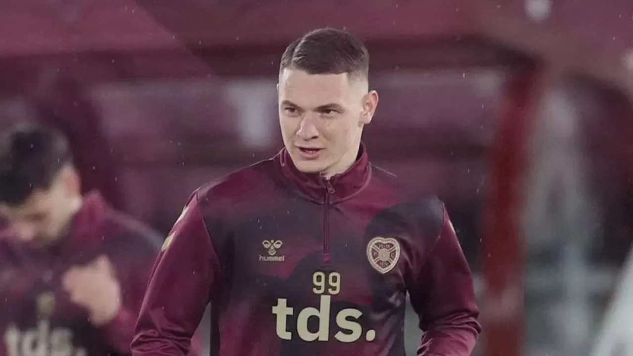 Ислам Чесноков "Хартс" сапында алғашқы голын соқты 