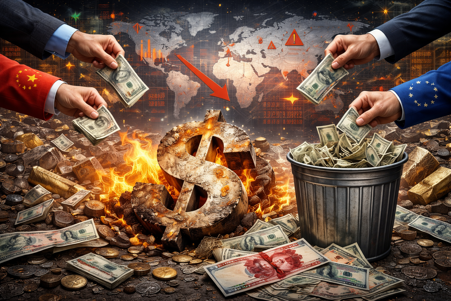 Америка долларына &laquo;ақырзаман&raquo; туып келеді