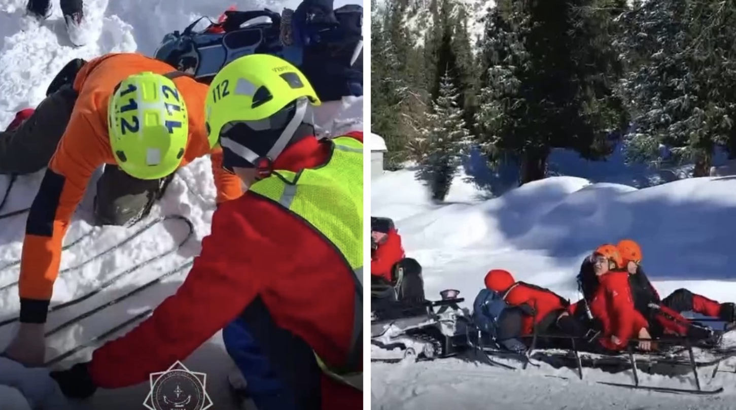 Алматыда турист көшкін кезінде қар астында қалып қаза тапты 