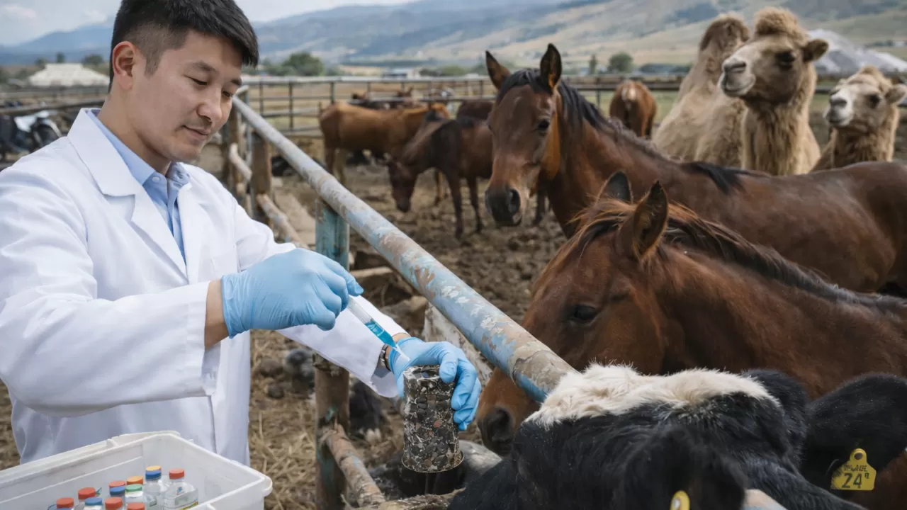 В Алматы бесплатно вакцинируют скот и лошадей 