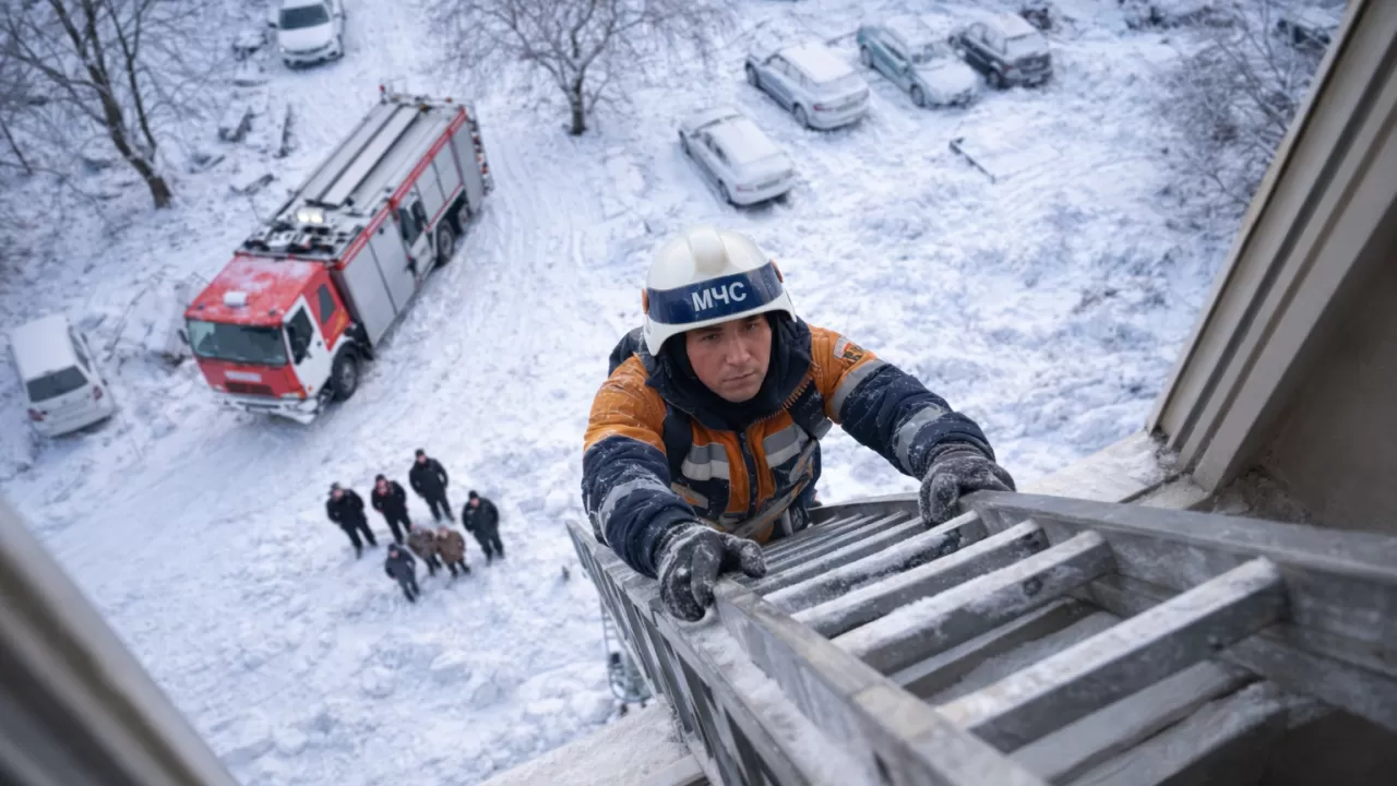 Девочку сняли с подоконника пятого этажа в Караганде 