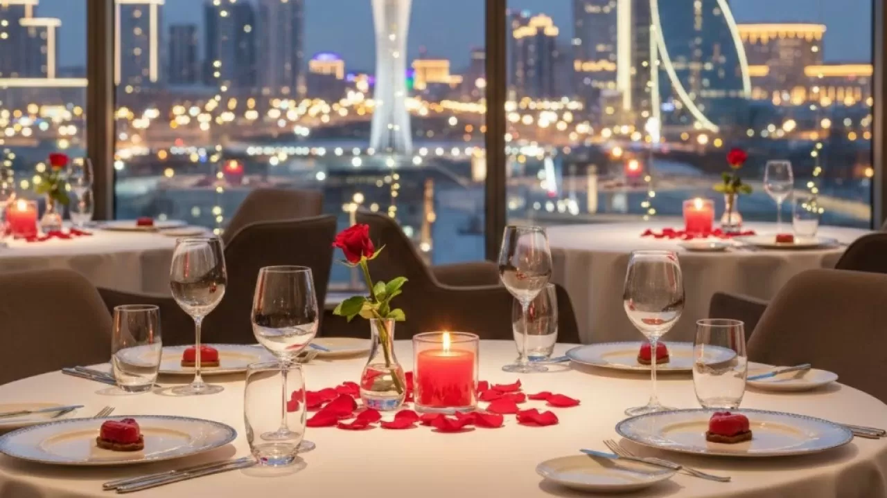 Рестораны в Казахстане приготовили "сюрпризы" ко Дню влюбленных