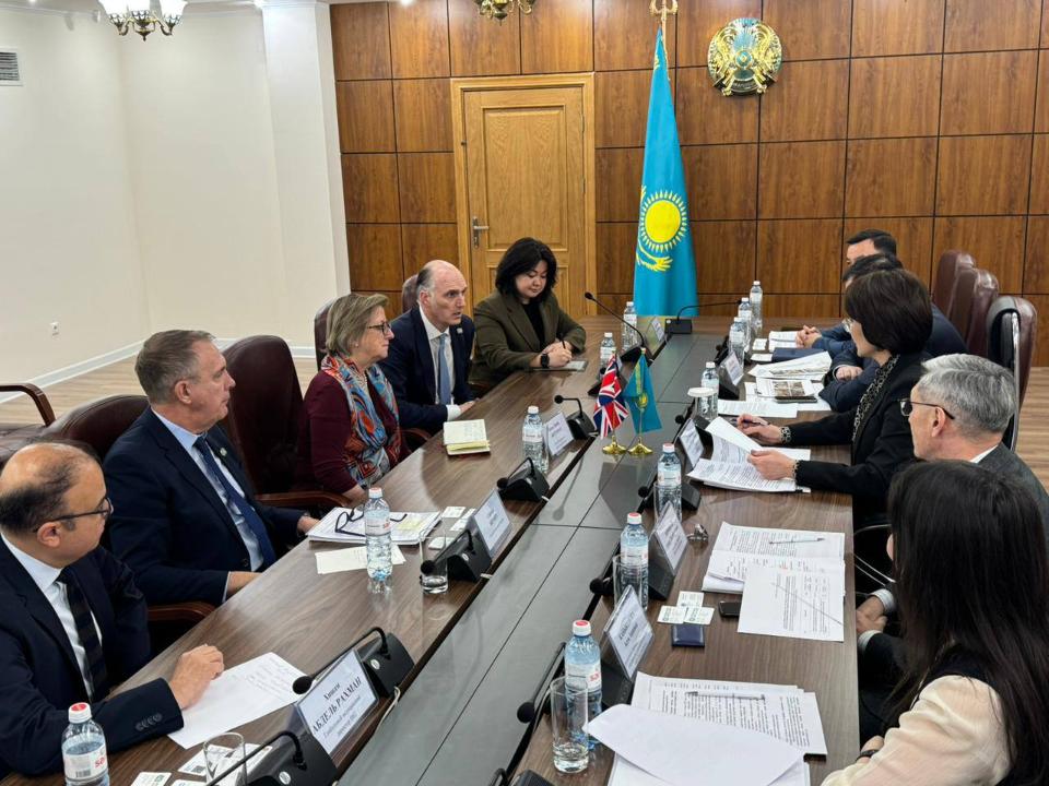 Қазақстан мен Ұлыбритания денсаулық сақтау саласындағы әріптестікті нығайтпақ
