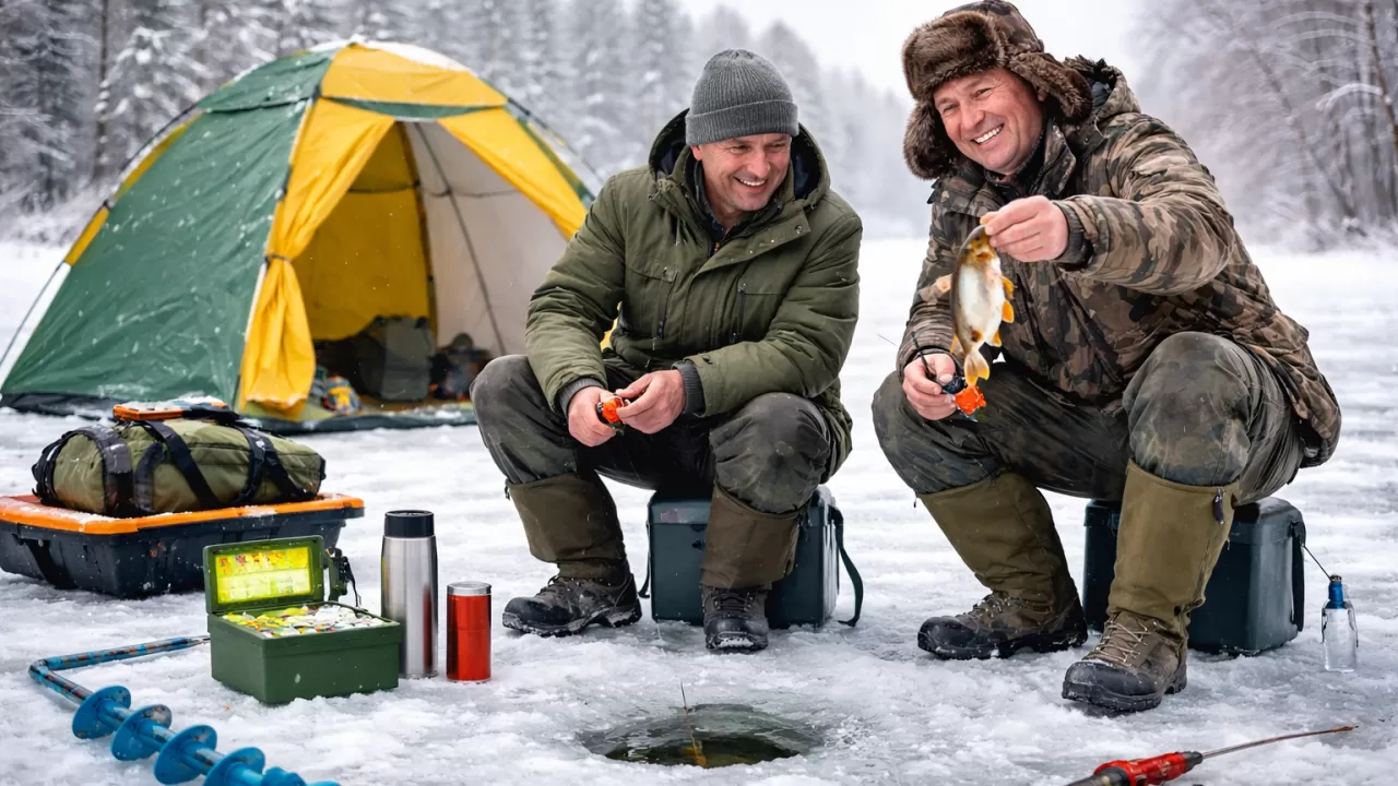 Спасатели вывезли потерявшихся рыбаков с Алаколя 