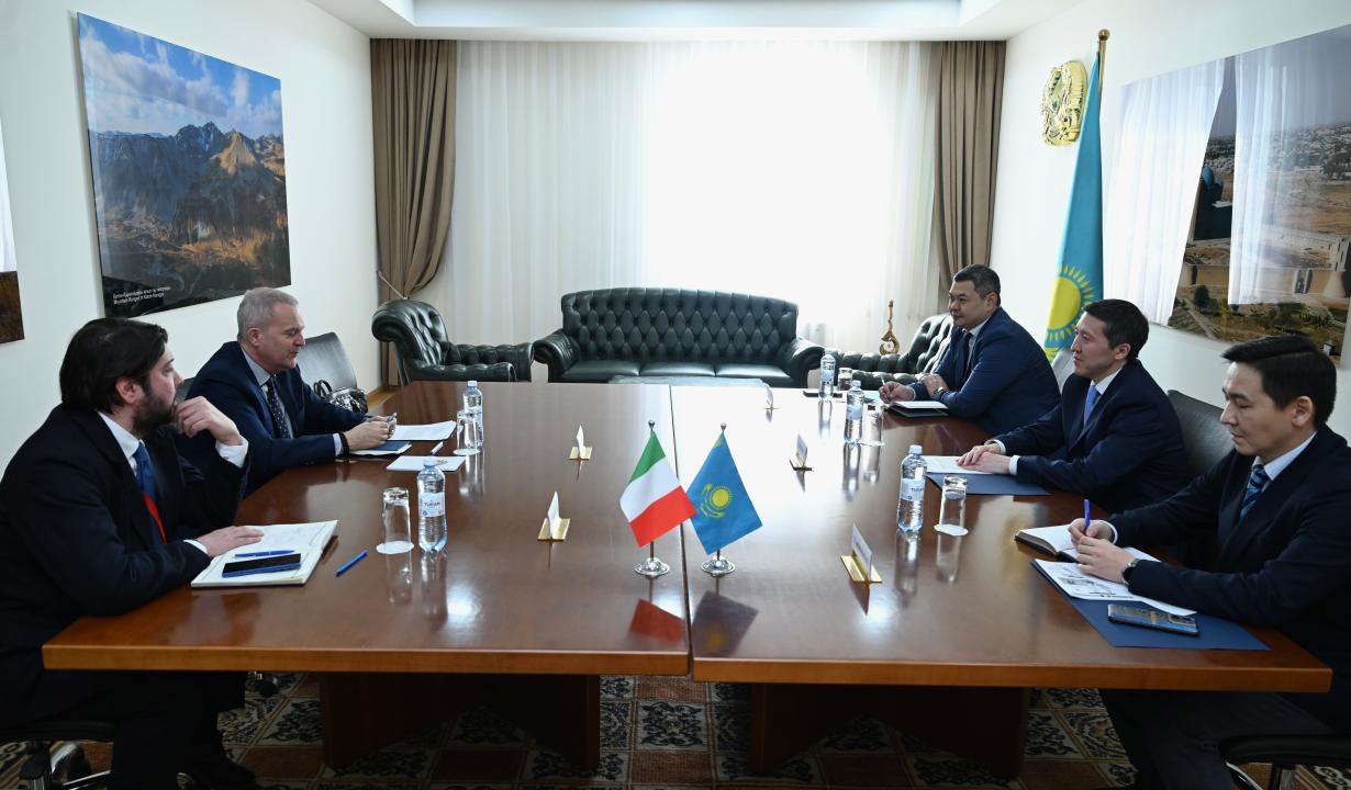 Қазақстан мен Италия арасындағы тауар айналымы 17 млрд долларға жетті