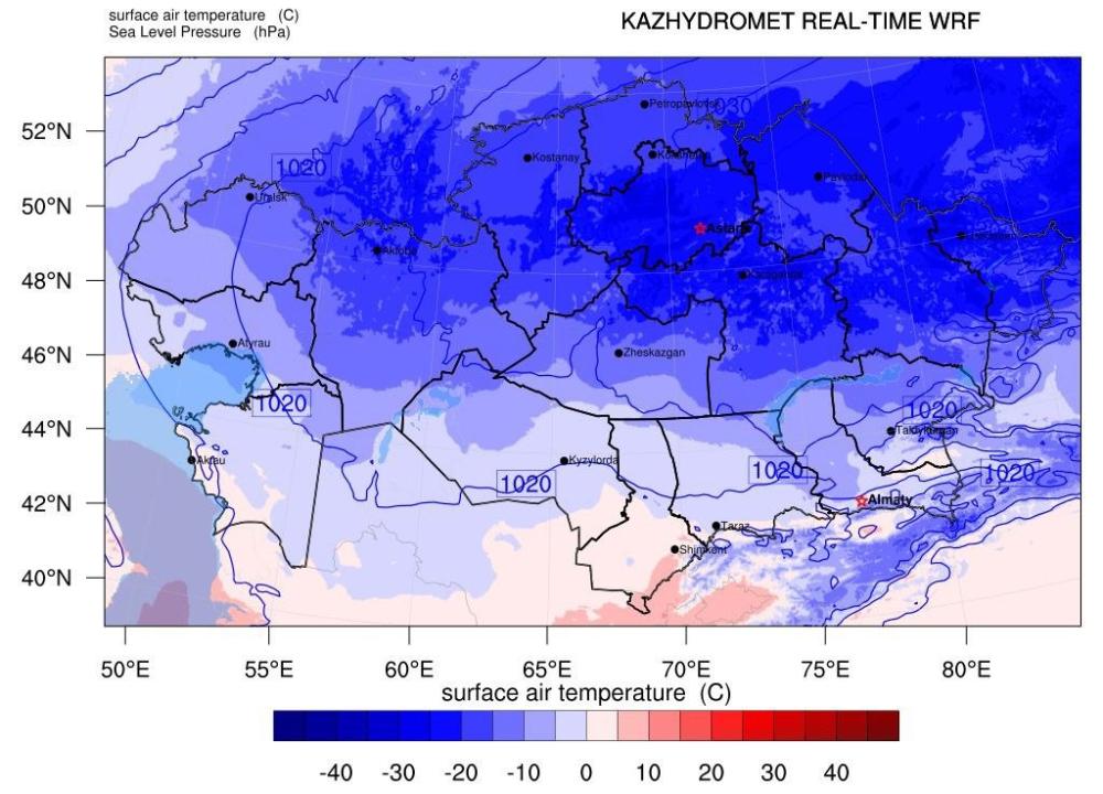 Қазақстанда суперкомпьютер көмегімен метеоболжам сапасы артты