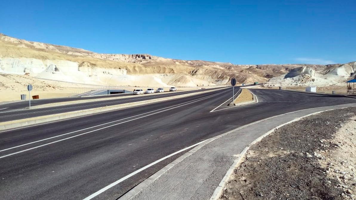 Маңғыстау өңірінде ауа райына байланысты автожол жабылды