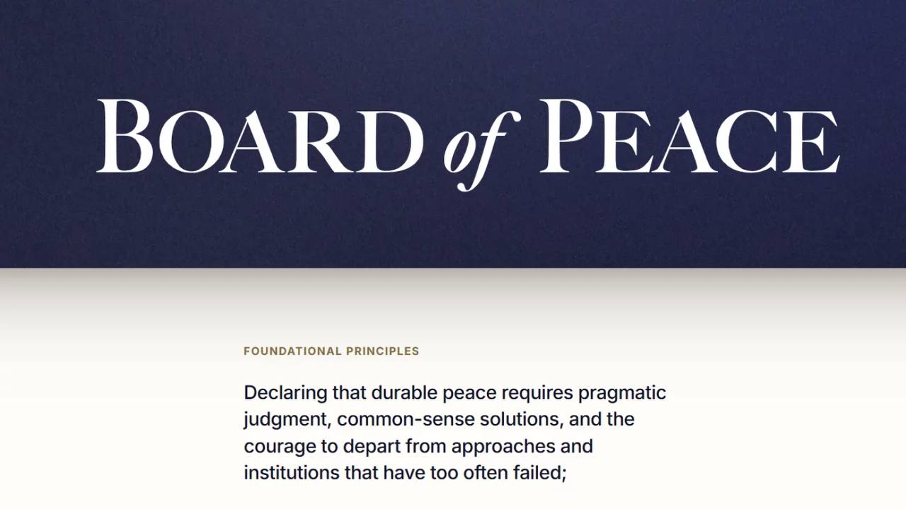 Бейбітшілік кеңесінің ресми сайты іске қосылды