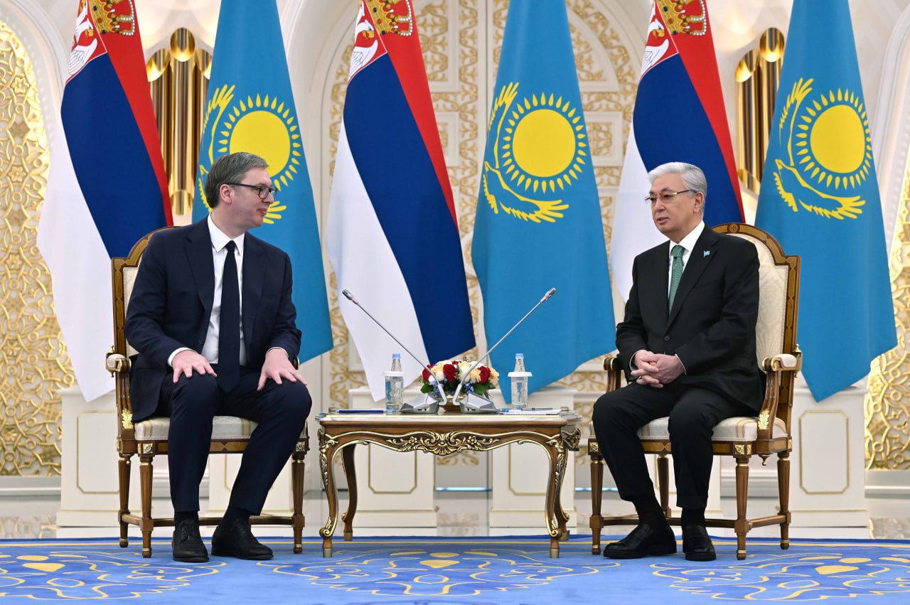 В Акорде встретили президента Сербии: Токаев назвал Белград важным стратегическим партнером