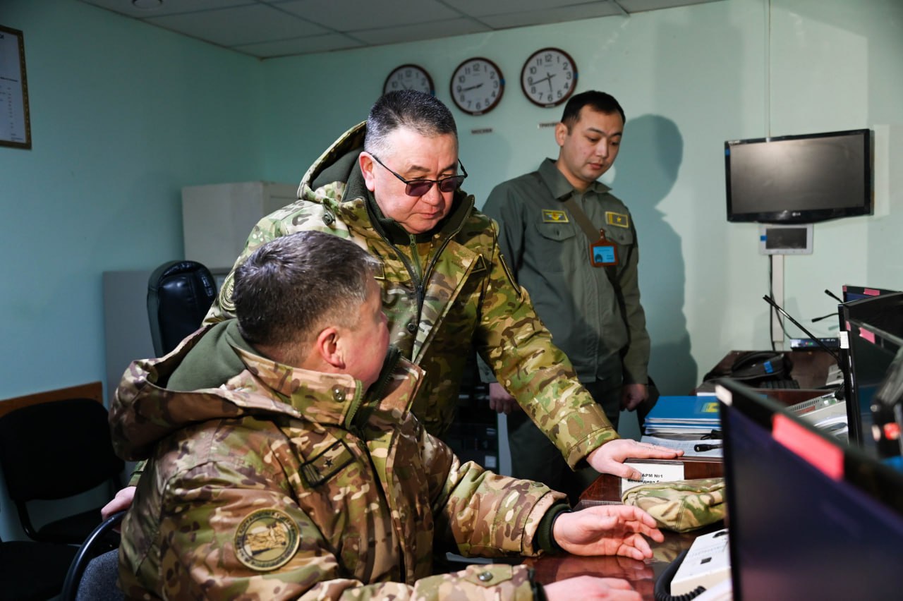 Әуе шабуылына қарсы қорғаныс әскерлерінің дайындығы тексерілді