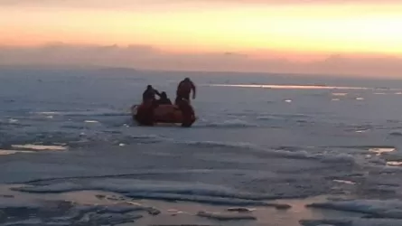 Астанадағы Майбалық көлінде 2 балықшы құтқарылды