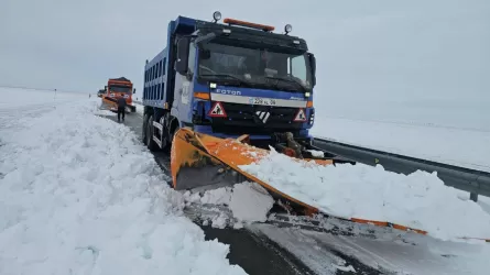 Новый обход перевала Кордай расчищают дорожники Жамбылской области  