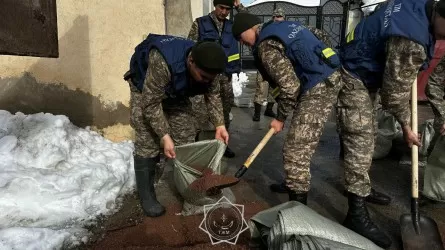 SOS из Тараза: спасатели и военные экстренно возводят баррикады