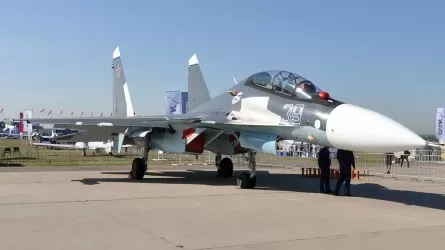 В Карагандинской области разбился Су-30СМ 