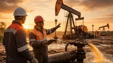 Нефть дала половину экспорта Казахстана 