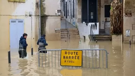 Рекордные наводнения продолжаются во Франции после 35 дней дождей