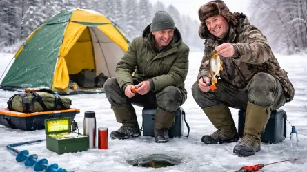 Спасатели вывезли потерявшихся рыбаков с Алаколя 