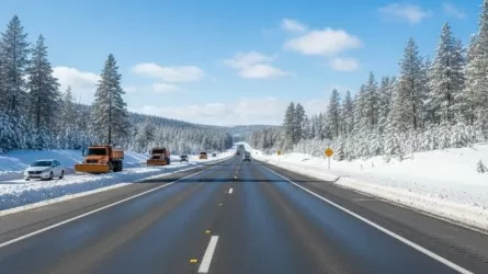 На каких трассах Казахстана разрешили движение после шторма