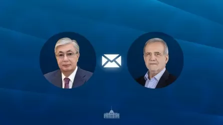 Токаев поздравил Масуда Пезешкиана  