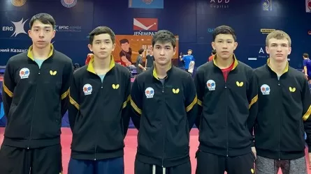 Стали известны бронзовые призеры чемпионата Казахстана по настольному теннису