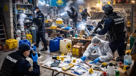 В Актобе накрыли гараж с "синтетикой" 