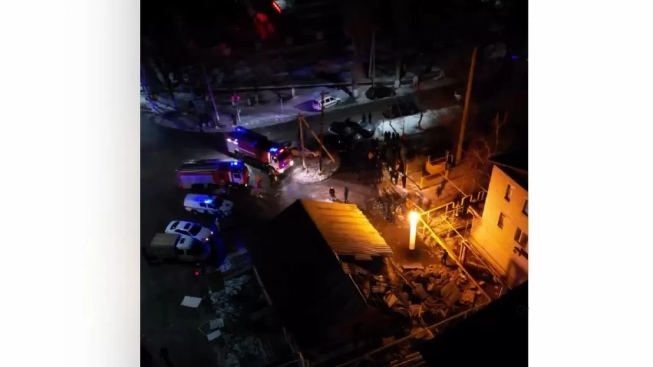 Взрыв газа в Жетысу: пострадали люди 