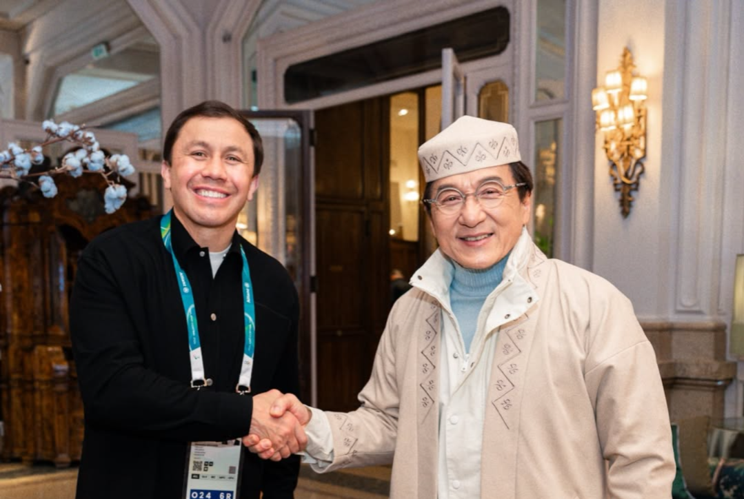 Геннадий Головкин Джеки Чанға шапан жапты