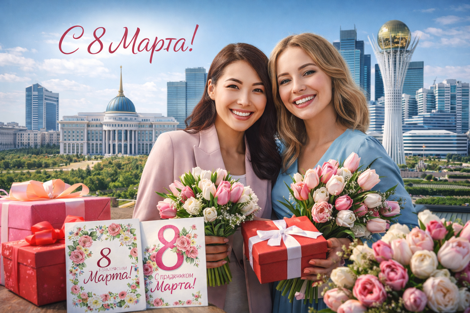 Как отметят 8 Марта в Астане: афиша событий 