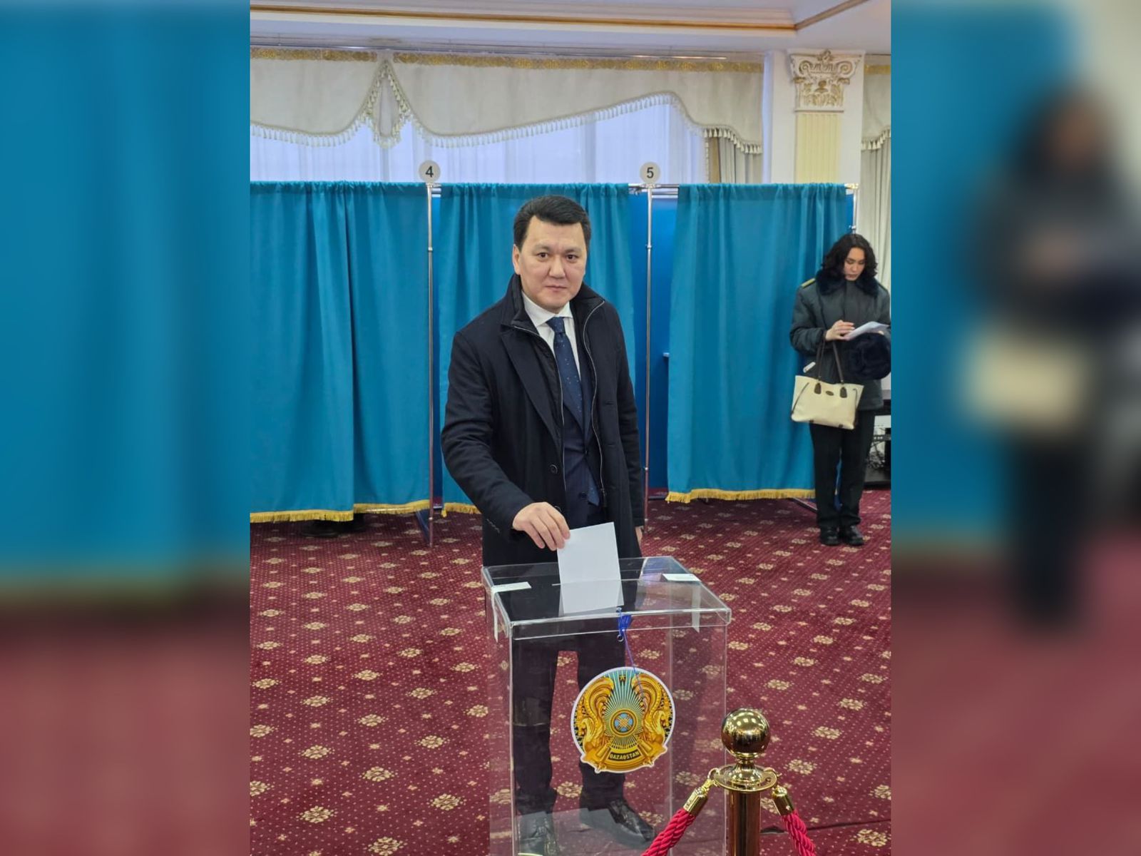 Ерлан Қарин: Бүгін Қазақстан азаматтары ел болашағына қатысты шешім қабылдайды