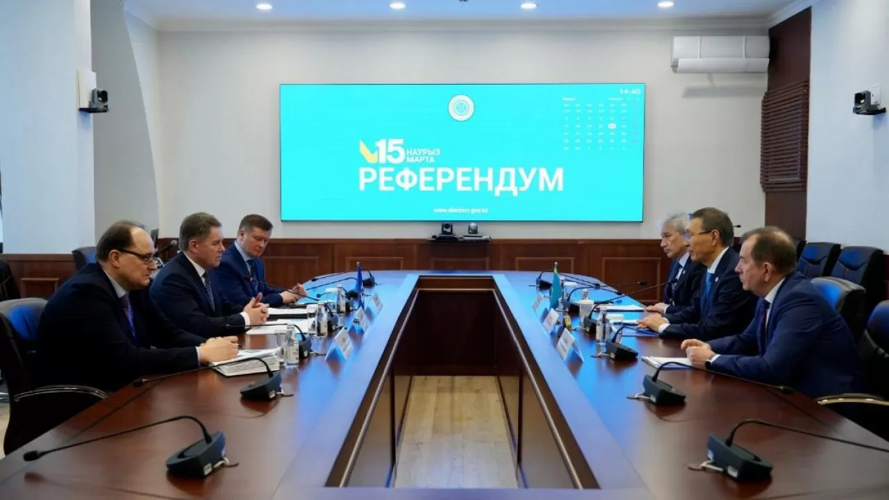 15 марта референдум: Абдиров встретился с руководителями иностранных миссий 
