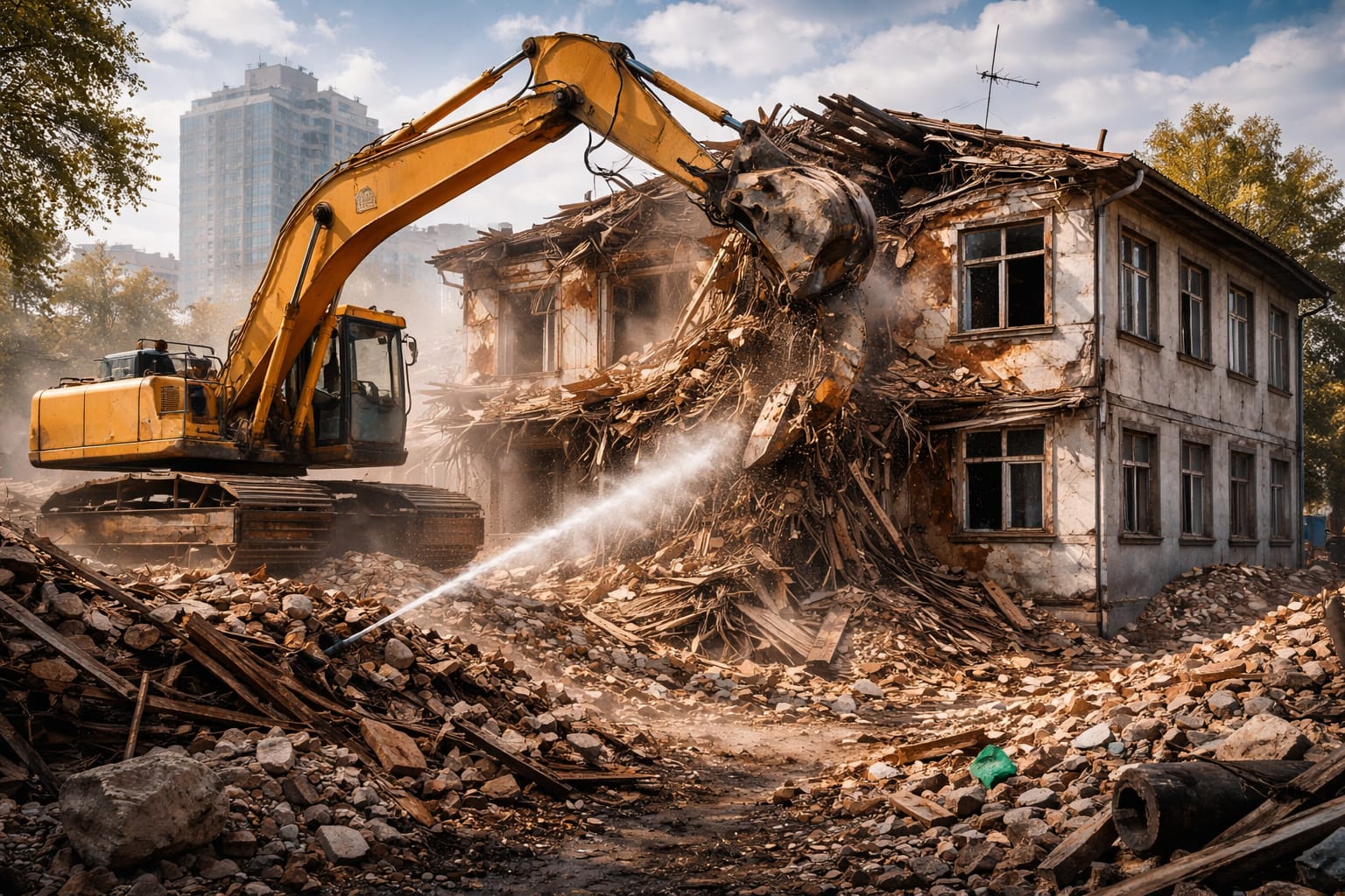 В Казахстане запустят новый механизм сноса аварийного жилья