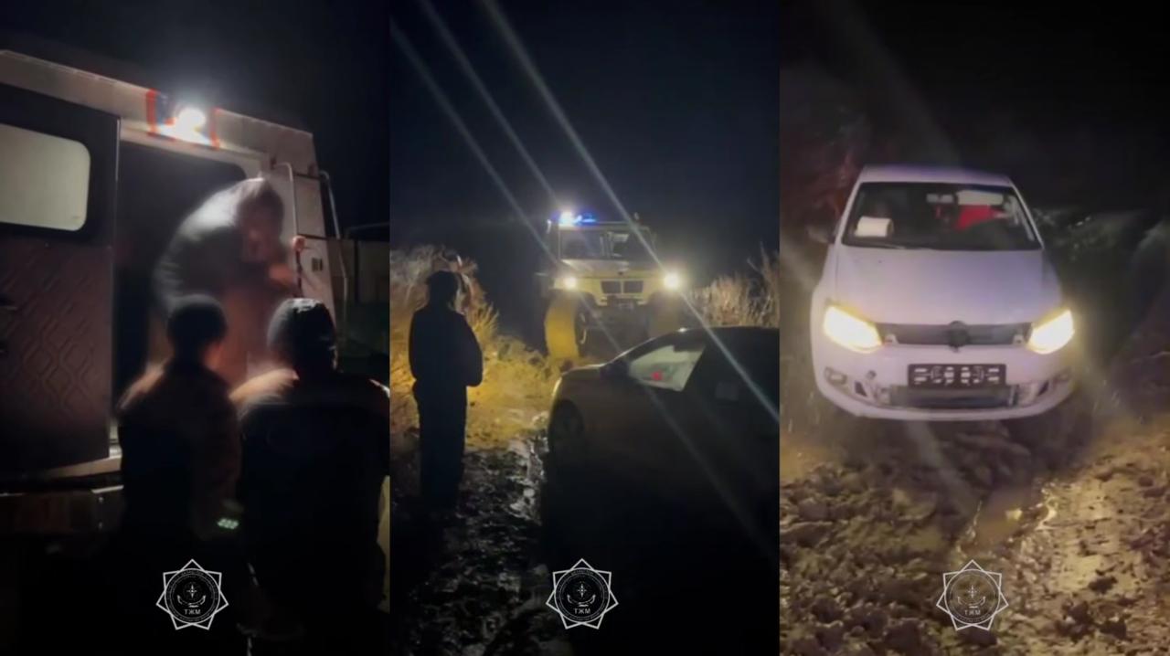 Атырау маңында батпаққа батып қалған 12 адам құтқарылды