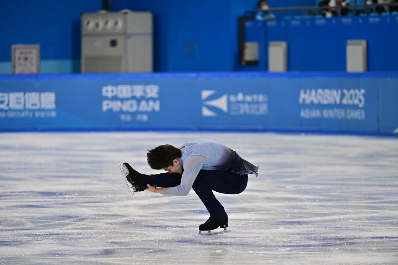 Диас Жиренбаев 2026 жылғы әлем чемпионатында қысқа бағдарламада өнер көрсетті
