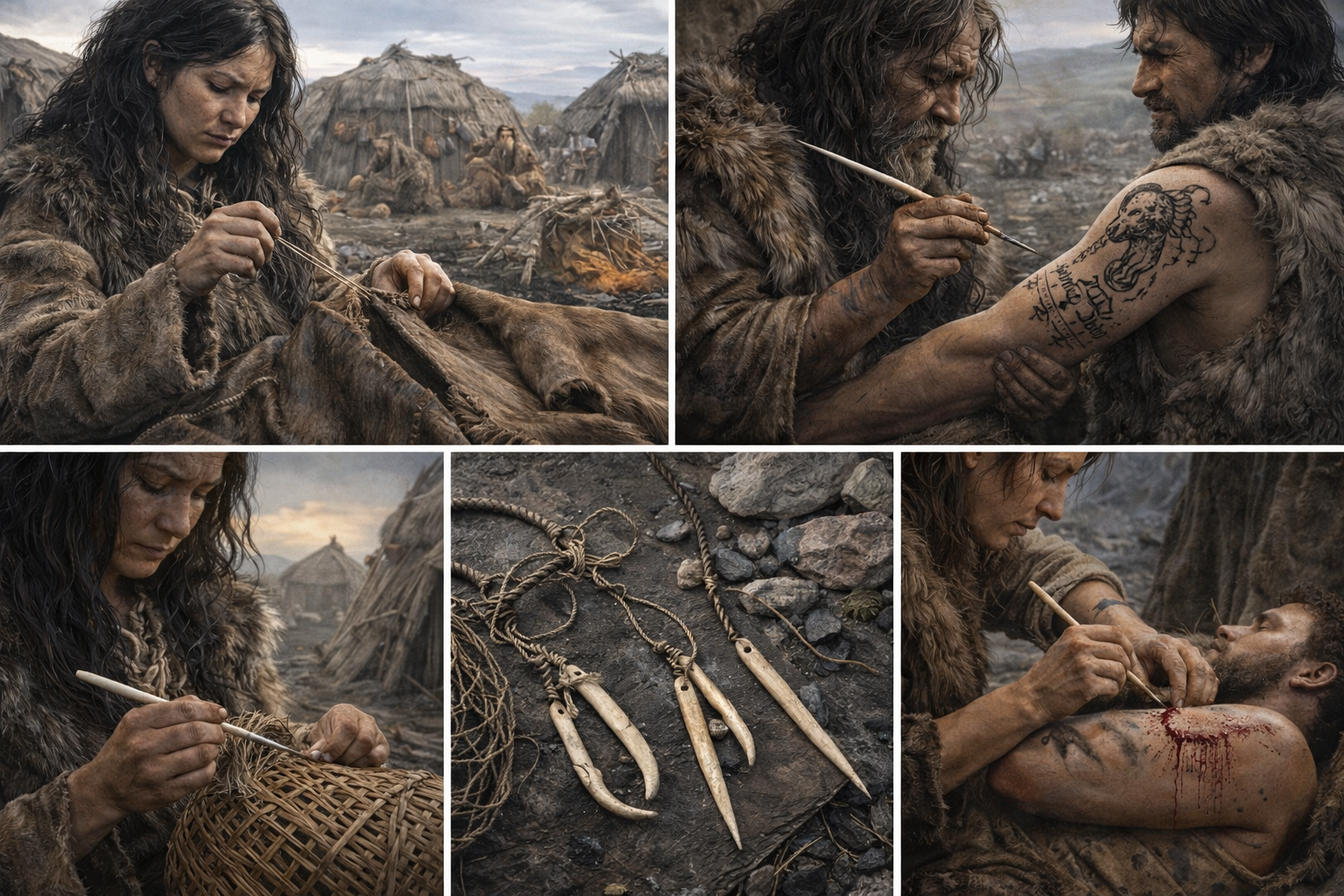 Не только одежда: для чего древние люди использовали иглы 