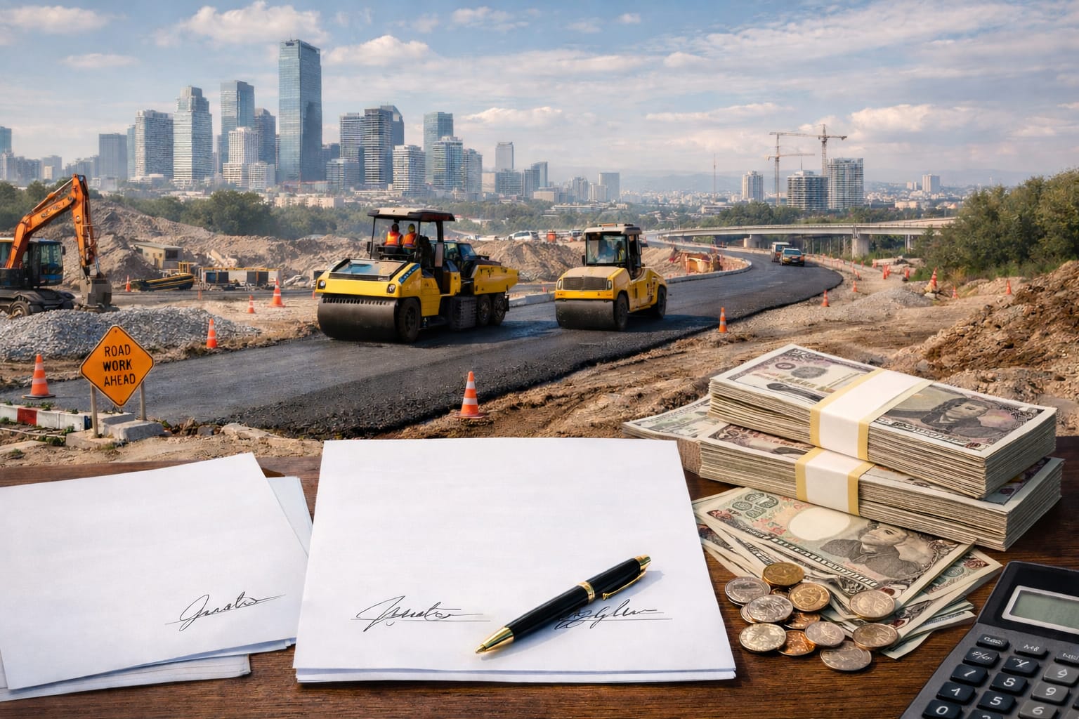 Азиатский банк предоставил кредит "КазАвтоЖолу" в иенах