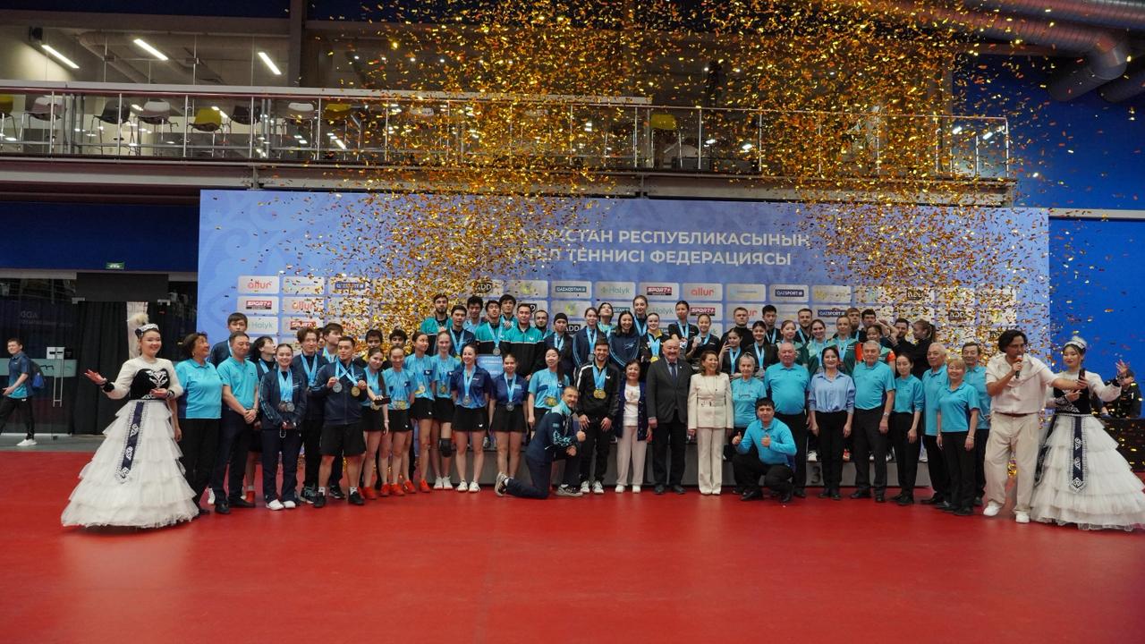 Алматыда үстел теннисінен Қазақстан чемпионаты өтті