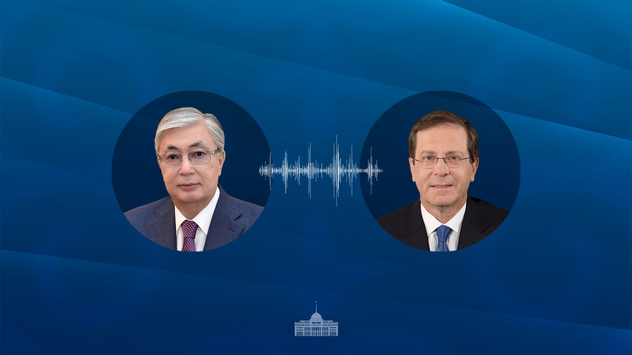 Қасым-Жомарт Тоқаев Израиль Президенті Ицхак Герцогпен телефон арқылы сөйлесті