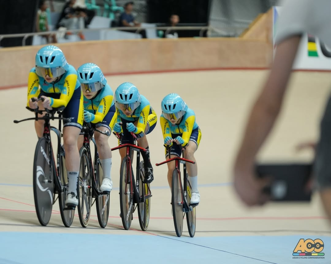 Велоспорттан Қазақстан жасөспірімдер құрамасы Азия чемпионы атанды 