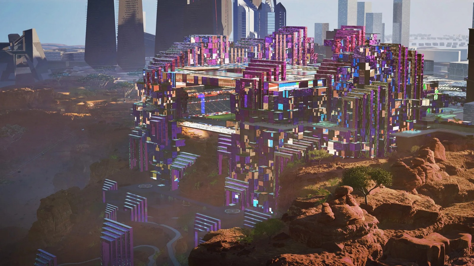  Сауд Арабиясында болашақтың стадионы салынып жатыр