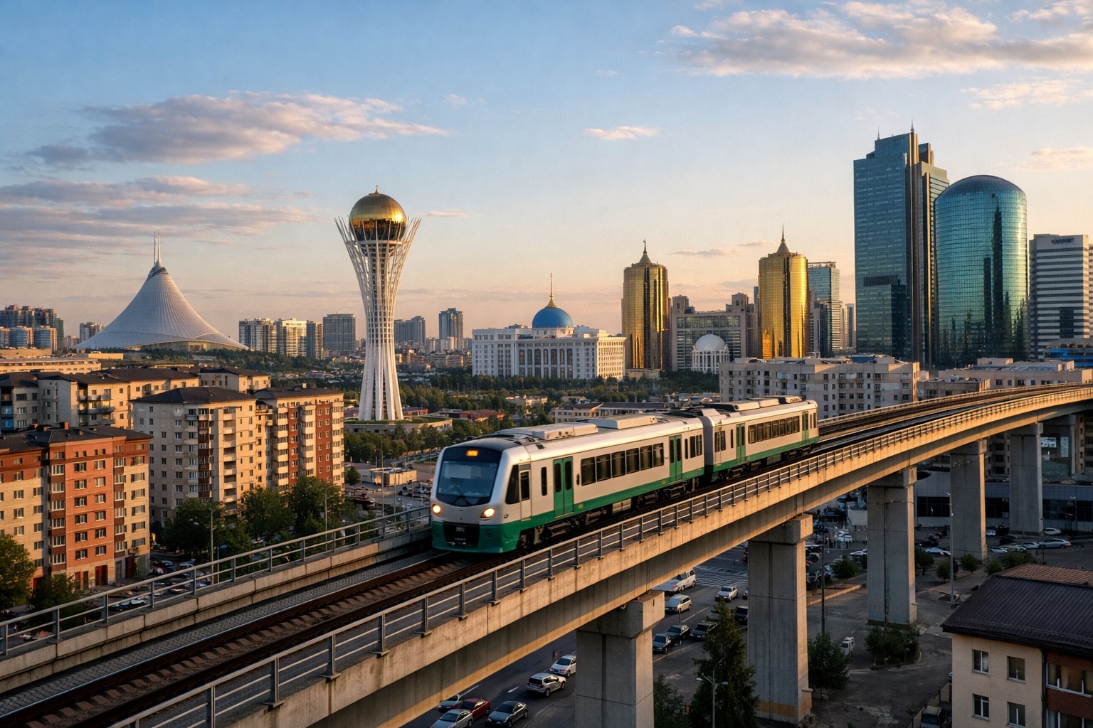 Появились детали и сроки строительства ЛРТ из Астаны в Косшы