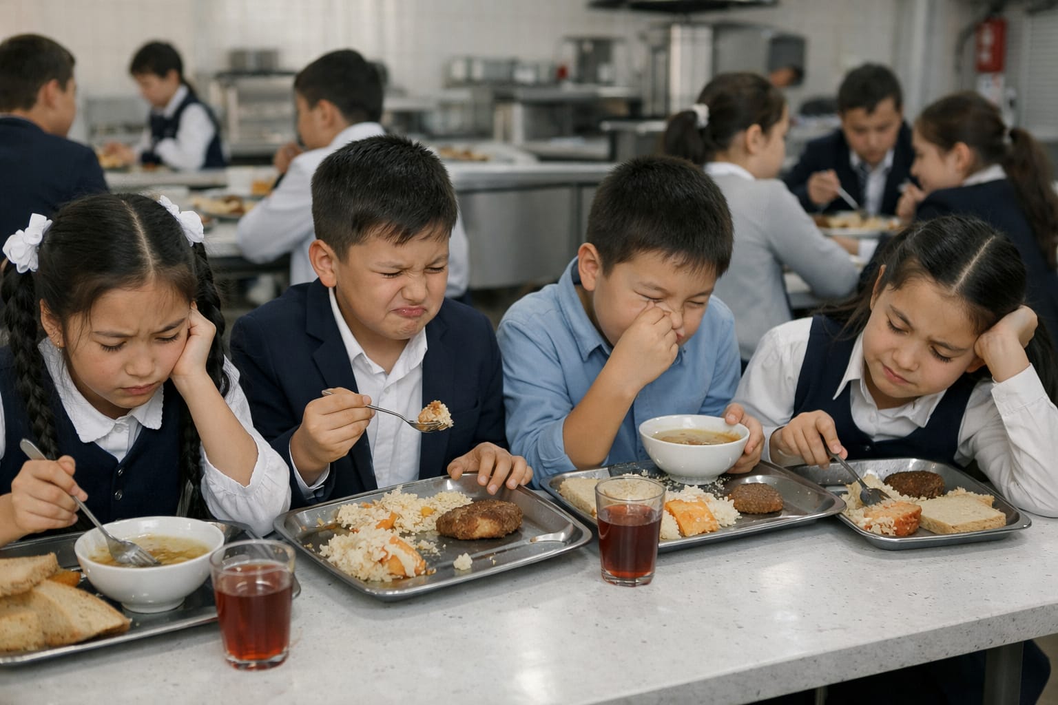 90% школьных столовых не прошли проверку СЭС