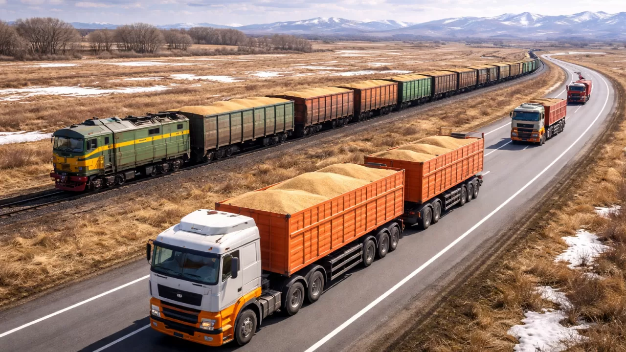 Поставки казахстанского зерна в Кыргызстан и Туркменистан выросли в разы 