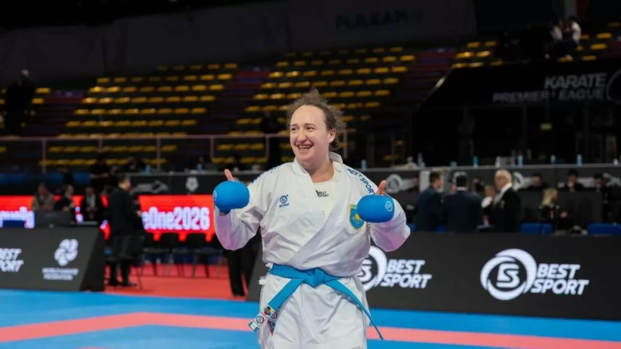 Казахстанка вновь выиграла турнир Премьер-лиги по каратэ 
