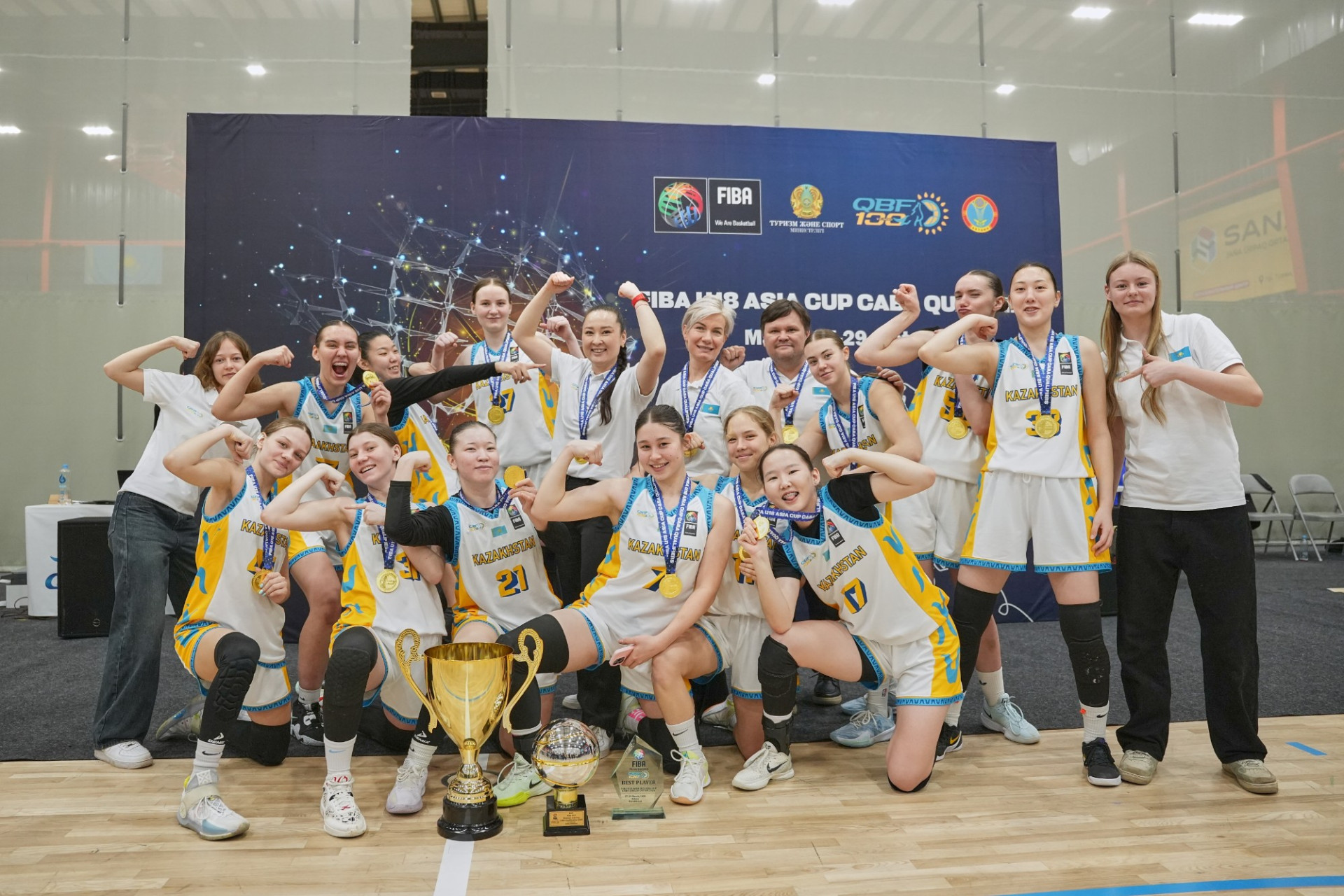 Қазақстандық баскетболшы қыздар U18 Азия кубогына жолдама алды